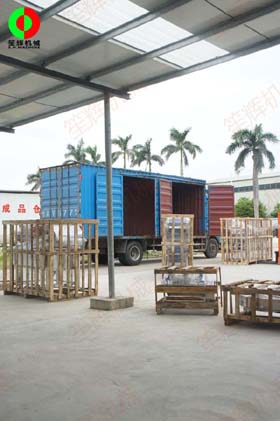 常州王先生訂購蔬果渦流清洗生產線順利完工交貨