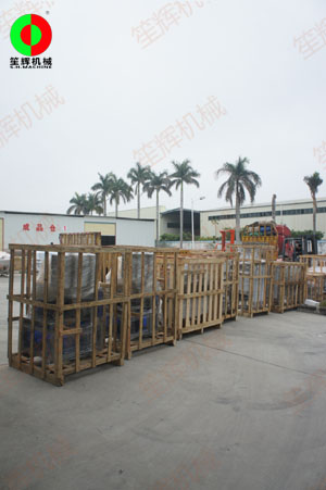 廣東珠?？蛻舳ㄙ彺笈吖幚砩a線及相關設備出貨了！