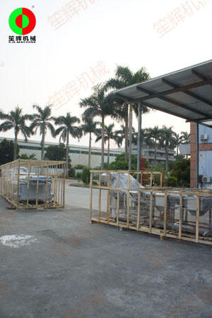 十一黃金周節后忙出貨，客戶另一條無損清洗線完工交貨！