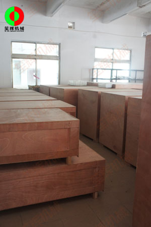 印尼客戶訂購的大批毛輥去皮加工設備等待發貨!