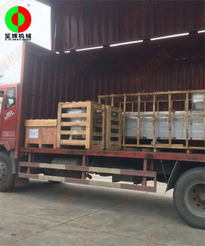 一批蔬果加工機(jī)械按期出貨交付客戶！