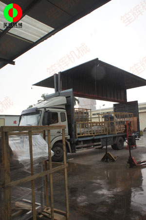 大雨滂沱，也要把蔬果清洗加工生產(chǎn)線按時(shí)按質(zhì)裝車交付客戶！